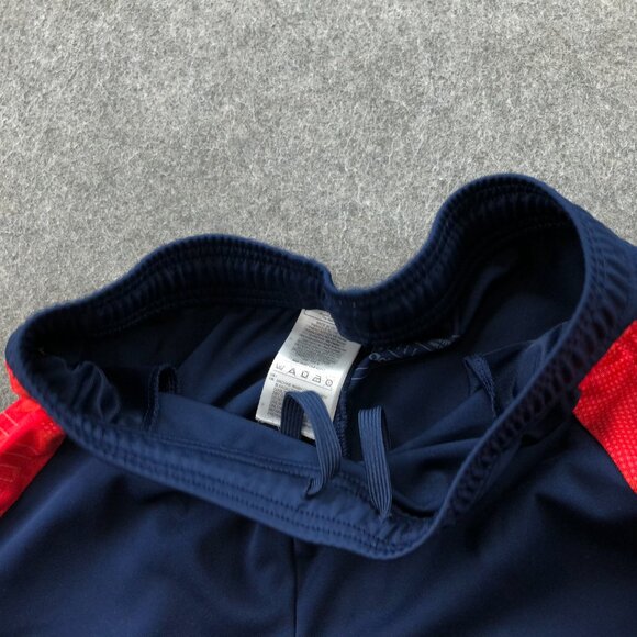 Manchester United Sweatpants Mens Small Blue Adidas Soccer Club - Picture 5 of 9